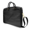 Guess GUCB15PUSASBK Saffiano Script Bag 16" / black