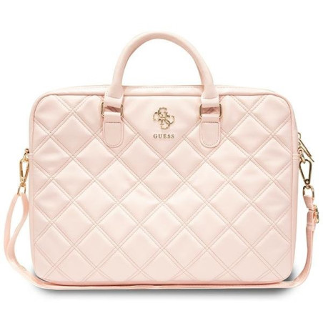 Guess Bag GUCB15ZPSQSSGP 16" Quilted 4G / pink