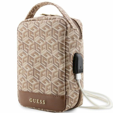 Guess Bag GUHBHGCFSEW Organize GCube Stripe / brown