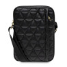 Guess Bag GUTB10QLBK 10" black Quilted Tablet Bag