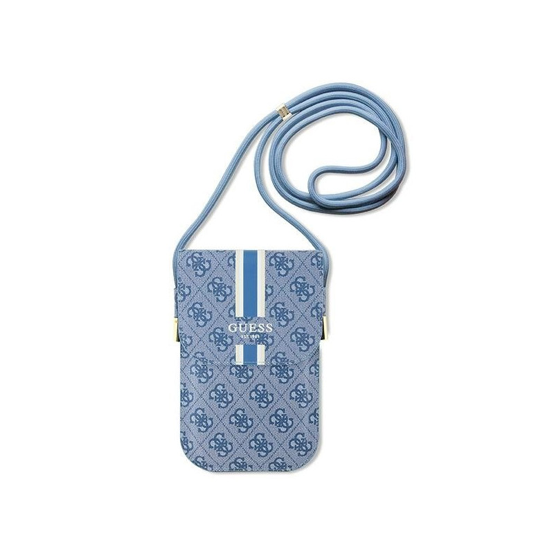 Guess Handbag GUOWBP4RPSB 4G Stripes / blue