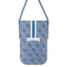 Guess Handbag GUOWBP4RPSB 4G Stripes / blue