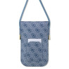 Guess Handbag GUOWBP4SNSB 4G Metal Script Logo / blue