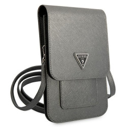 Guess Bag GUWBSATMGR Saffiano Triangle / grey