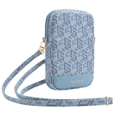 Guess Handbag GUWBZPGCSPGB GCube Bottom Stripe / blue