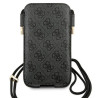 Guess GUHCP12L4GPSGR 4G Metal Logo Phone Bag 6,7" / grey