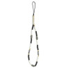 Guess pendant GUSTBCKH Phone Strap black-white Heishi Beads