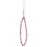 Guess Phone Strap GUSTGMPP multicolor pink Heishi Beads