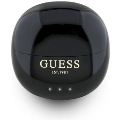 Guess Glossy Effect Egg Shape Printed Classic Logo TWS headphones