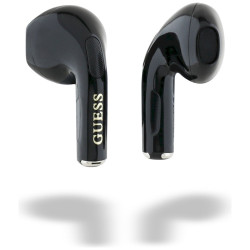 Guess Glossy Effect Egg Shape Printed Classic Logo TWS headphones