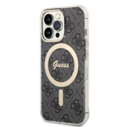 Guess Set GUBPP13LH4EACSK Case+ Charger for iPhone 13 Pro / black