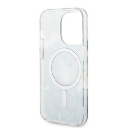 Guess Set GUBPP14LHJEACSA Case+Charger for iPhone 14 Pro 6,1" / green