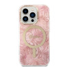 Guess Set GUBPP14LHJEACSP Case+Charger iPhone 14 Pro 6,1" / pink hard case Jungle MagSafe