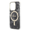 Guess Set GUBPP14LHMEACSK Case+Charger for iPhone 14 Pro 6,1" / black