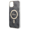 Guess Set GUBPP14MH4EACSK Case+ Charger for iPhone 14 Plus / 15 Plus 6.7" / black
