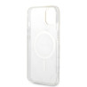Guess Set GUBPP14MHMEACSH Case+Charger for iPhone 14 Plus / 15 Plus 6.7" / white hard case Marble