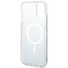 Guess Set GUBPP14SHMEACSK Case+ Charger iPhone 14 / 15 / 13 6,1" hard case Marble Mag / black