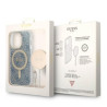 Guess Set GUBPP14XH4EACSB Case+ Charger for iPhone 14 Pro Max 6,7" / blue