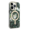 Guess Set GUBPP14XHJEACSA Case+Charger for iPhone 14 Pro Max 6,7" / green