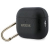 Case Guess Grained Classic Logo Hook for AirPods Pro 3 / black