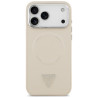 Guess Triangle Logo MagSafe Case for iPhone 17 Pro / beige