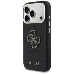 Case Guess FW Resin Logo for iPhone 17 Pro / black