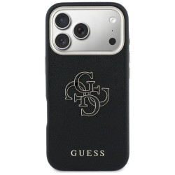Case Guess FW Resin Logo for iPhone 17 Pro / black