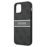 Guess GUHCP12L4GDGR Hardcase 4G Stripe for iPhone 12 Pro Max 6,7" / grey