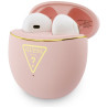 Guess Gold Line Triangle TWS Earphones pink