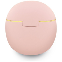 Guess Gold Line Triangle TWS Earphones pink