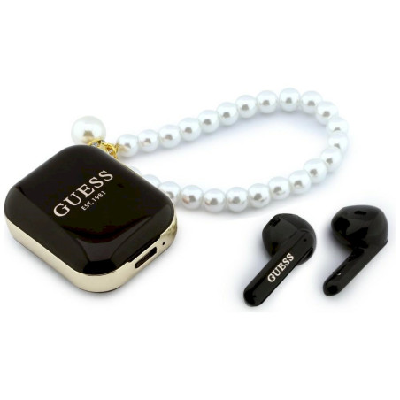 Guess Pearl Strap Earphones TWS / black