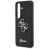 Guess Fixed Glitter Big 4G Metal Logo for Samsung Galaxy S26 / black
