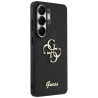 Case Guess Fixed Glitter Big 4G Metal Logo for Samsung Galaxy S26 Ultra / black