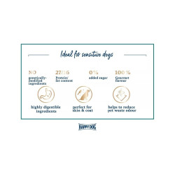 Happy Dog XS Mini Bali visavertis pašaras mažų veislių suaugusiems šunims su vištiena ir ciberžole, 1,3 kg