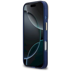 Case Guess IML 4G Script Metal for iPhone 17 Pro / blue
