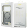 Guess IML Gradient Script Metal MagSafe Case for iPhone 17 Pro / black