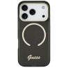 Case Guess IML Script Metal MagSafe for iPhone 17 Pro Max / black