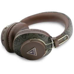 Guess Triangle Logo Over-ear Headphones Bluetooth ENC / brown