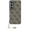 Guess 4G Classic Logo Charm MagSafe Case for Samsung Galaxy S26 / brown