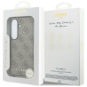 Guess 4G Classic Logo Charm MagSafe Case for Samsung Galaxy S26 / brown