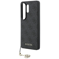 Guess 4G Classic Logo Charm MagSafe Case for Samsung Galaxy S26 Ultra / black