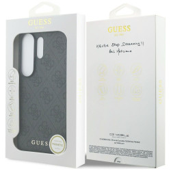 Guess 4G Classic Logo Charm MagSafe Case for Samsung Galaxy S26 Ultra / black