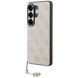 Case Guess 4G Classic Logo Charm MagSafe for Samsung Galaxy S26 Ultra / pink