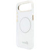 Case Guess IML Gradient Script Metal MagSafe for iPhone 17 Air / white