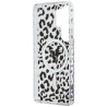 Guess IML Leopard Print Triangle MagSafe Case for Samsung Galaxy S26 Ultra / black
