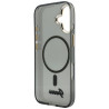 Case Guess IML Script Metal MagSafe for iPhone 17 / black