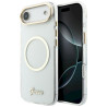 Case Guess IML Script Metal MagSafe for iPhone 17 Air / transparent