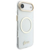 Case Guess IML Script Metal MagSafe for iPhone 17 Air / transparent