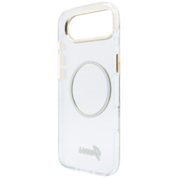 Case Guess IML Script Metal MagSafe for iPhone 17 Air / transparent