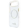 Case Guess IML Script Metal MagSafe for iPhone 17 Air / transparent